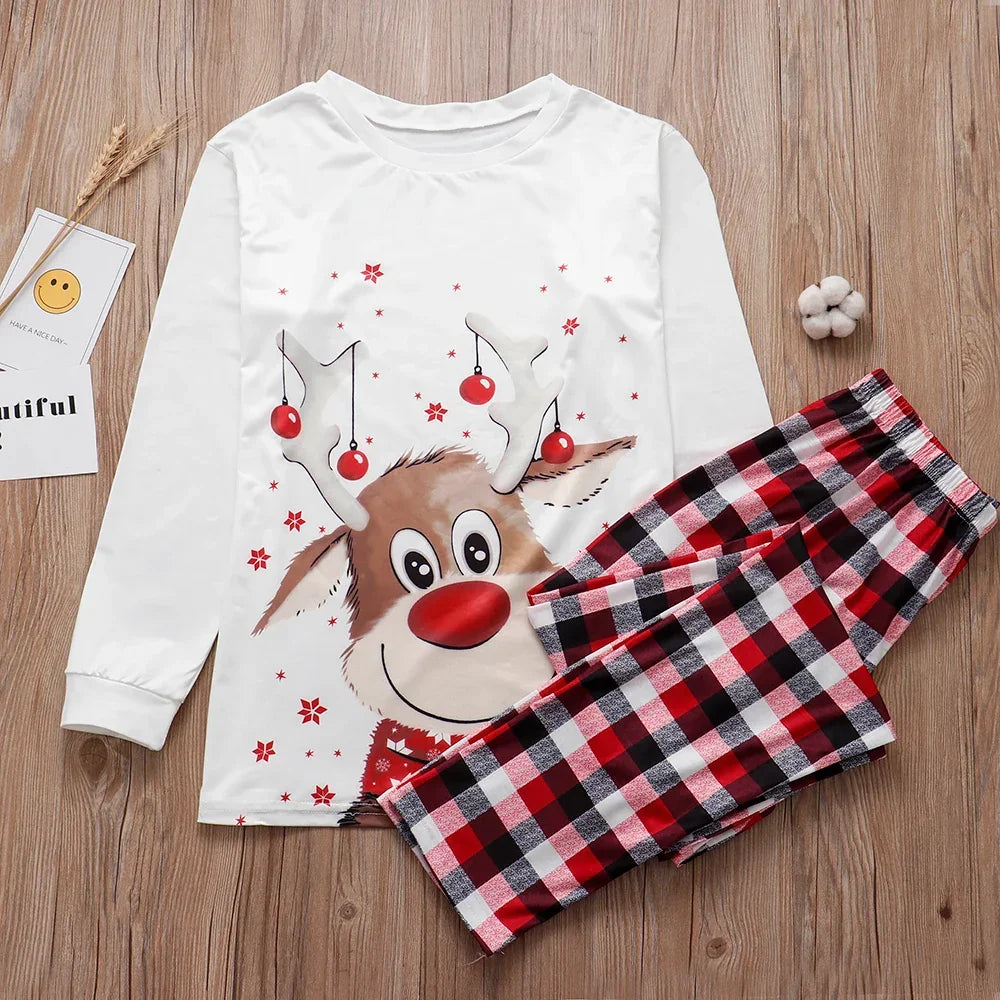 Reindeer Print Family Pyjamas