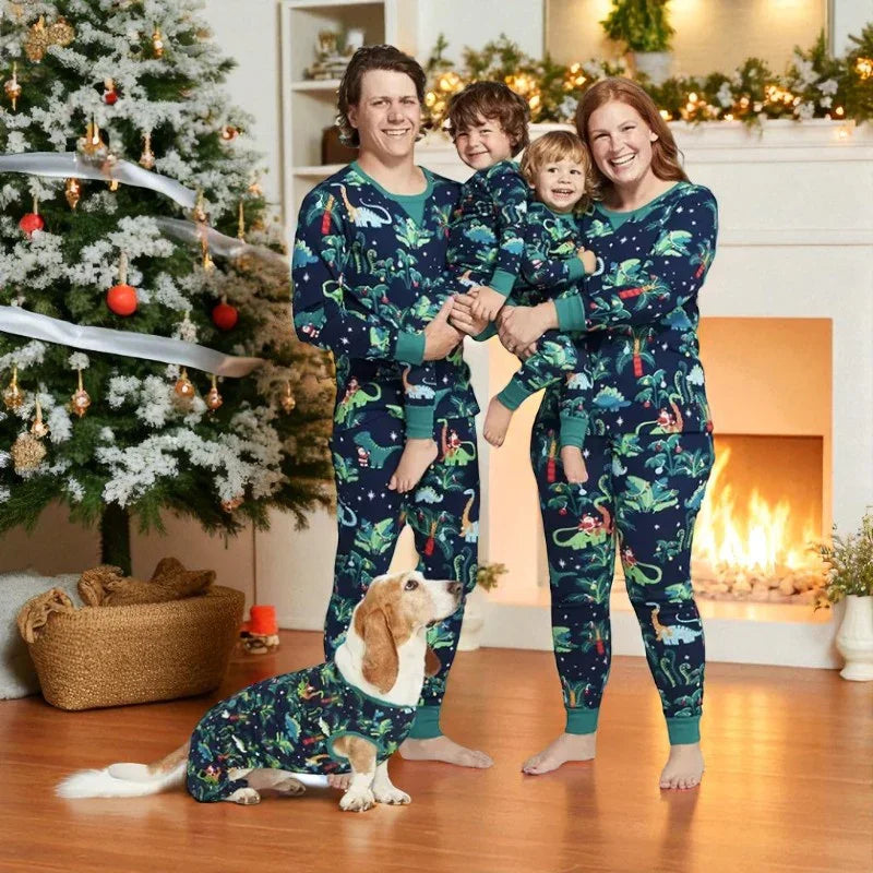 Family Dino Christmas Pyjamas