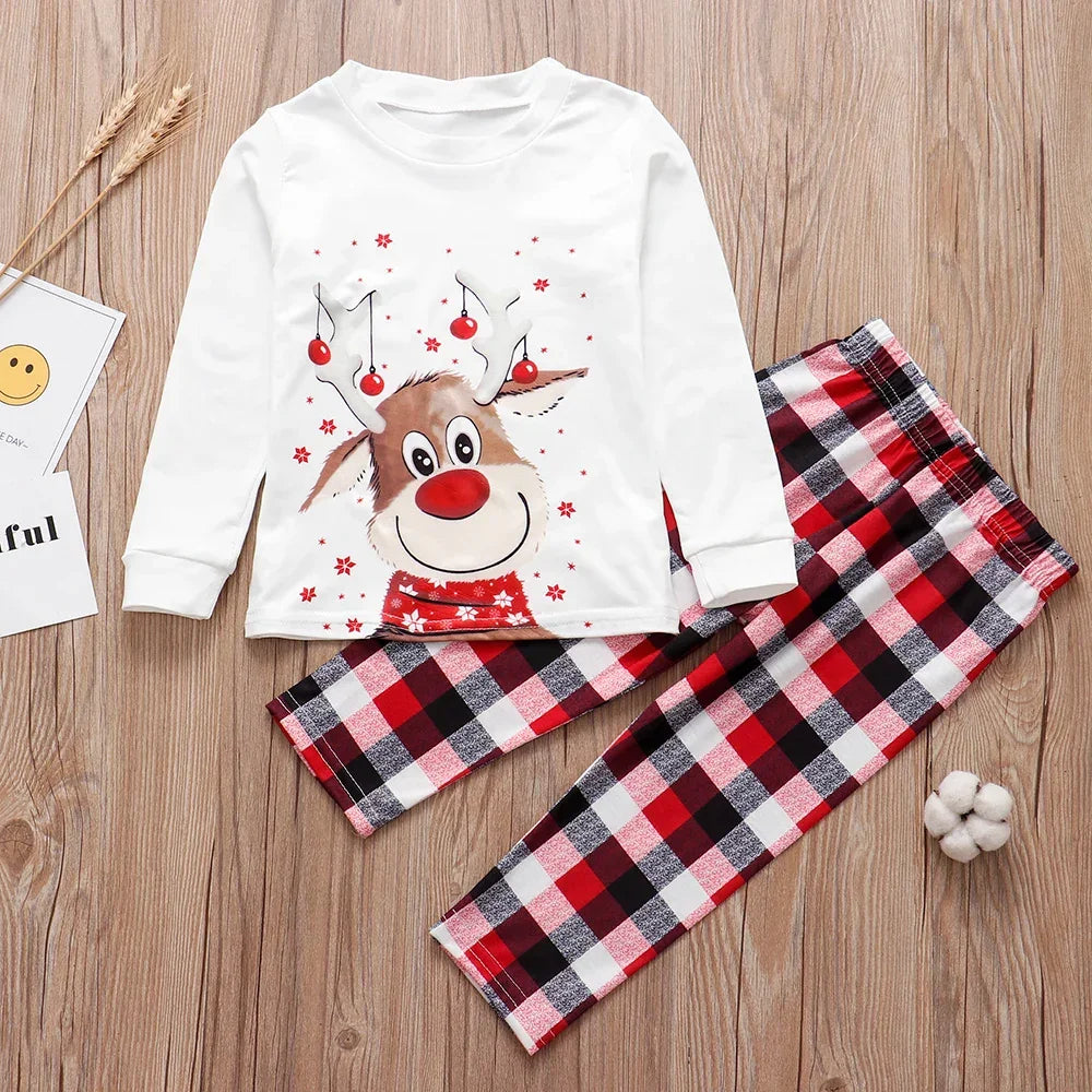 Reindeer Print Family Pyjamas
